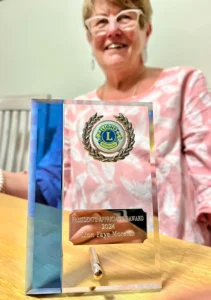 Lion Award for Faye Moreton